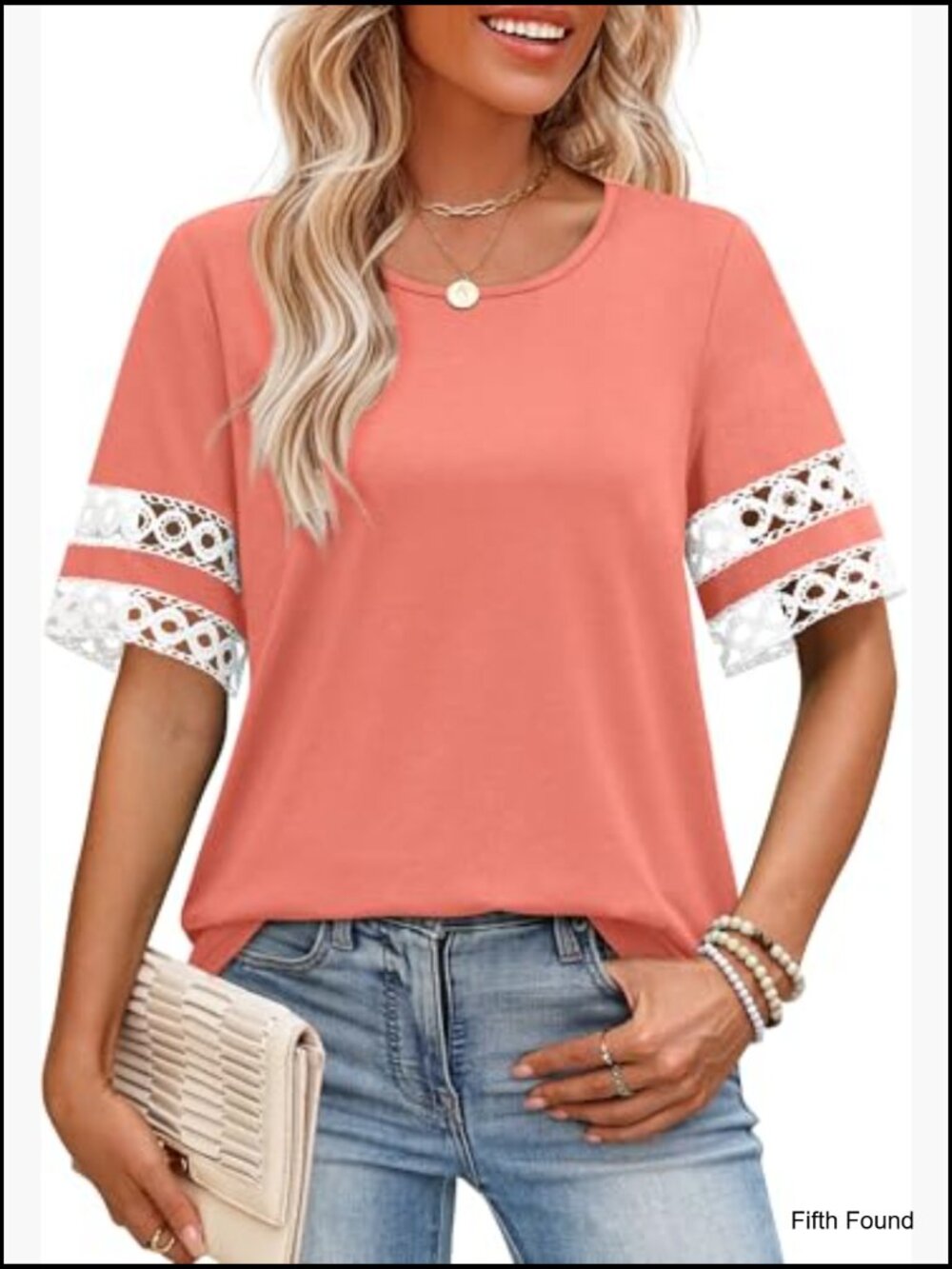 Dressy Casual Short Sleeve Blouse Color Block Business Work Top - Picture 2 of 7
